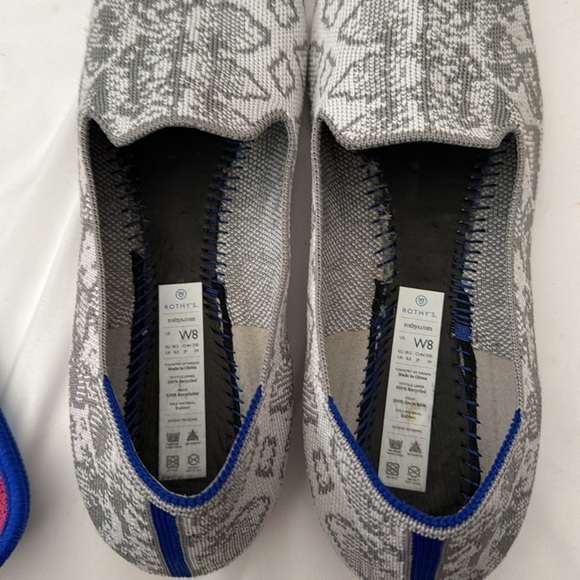 Rothy’s Size 8 Python Print Almond Toe Loafers - Picture 7 of 9